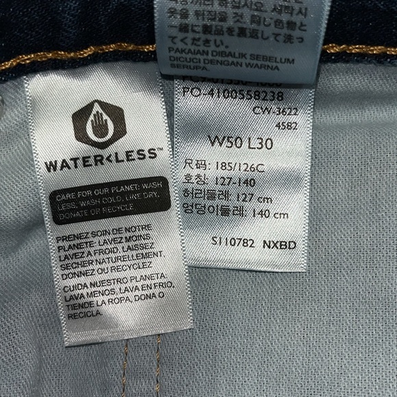 Levi's 550 Denim Jeans Size 50 - Picture 8 of 9
